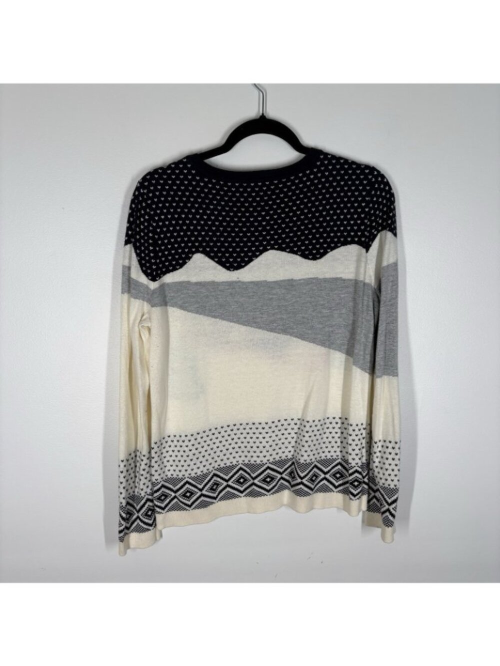 Talbots Women M Crew Neck Pullover Super Soft Sledding Dogs Winter Sweater - Picture 10 of 10